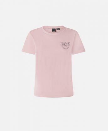 Pinko abbigliamento t-shirt jersey logo