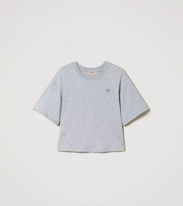 Twinset t-shirt con oval t